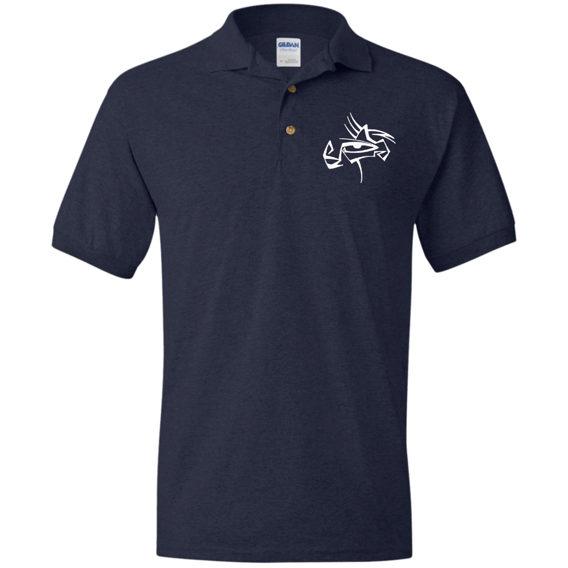 Eye of Rauthentic - (Embroidered) Jersey Polo Shirt