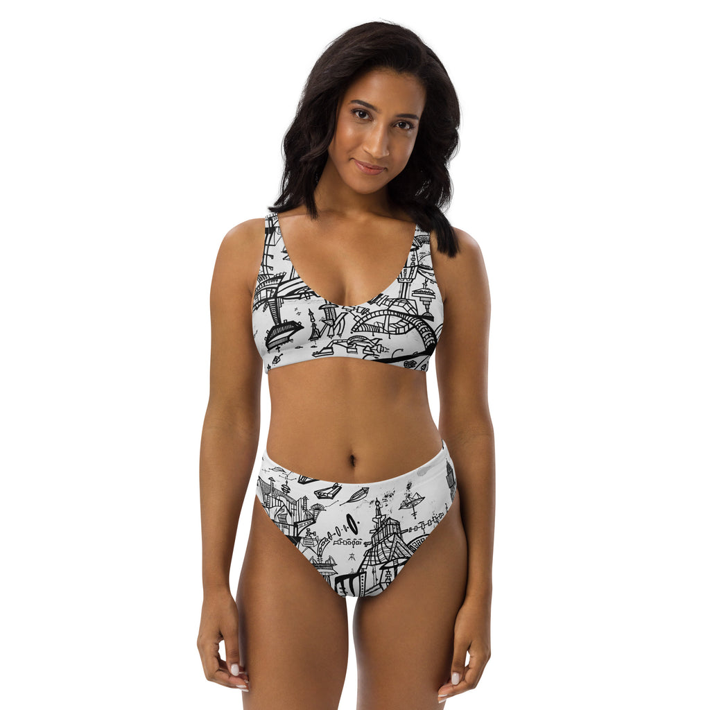 SuperFuture high-waisted bikini