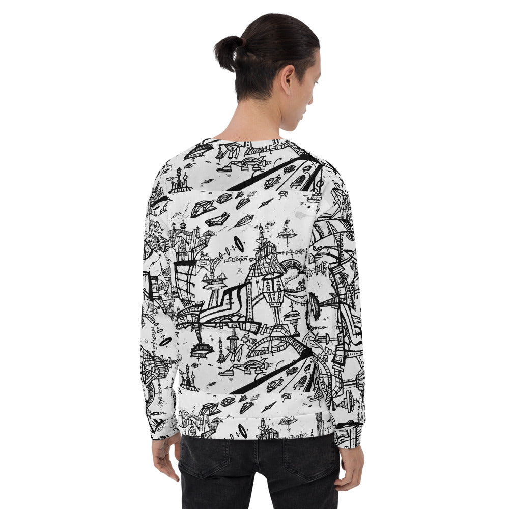 SuperFuture Rauthentic ArtWear Unisex Sweatshirt